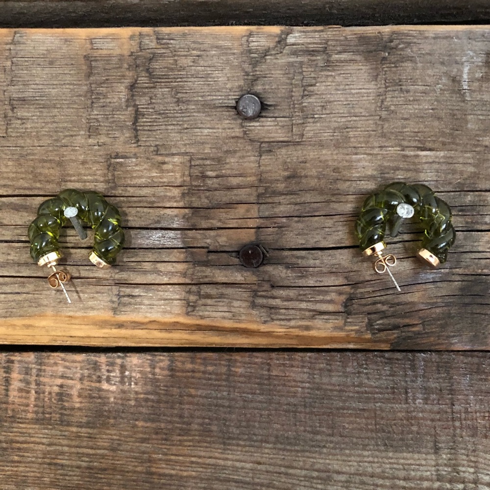 True Lovelies Resin Bubble Twist Earrings